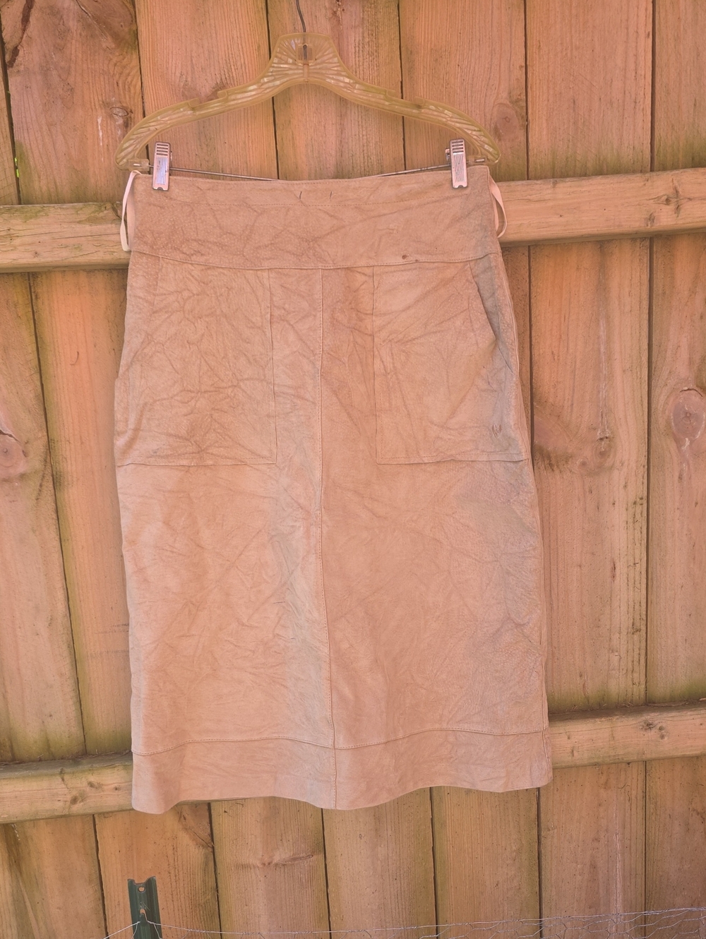 Genuine Leather Skirt